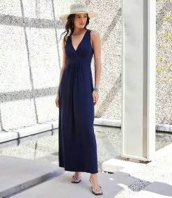 Karen Kane V-Neck Maxi Dress