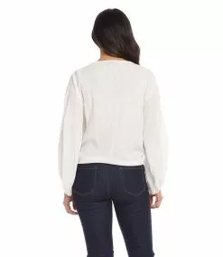 Karen Kane Lantern Sleeve Tie-Front Top 9 Karen Kane Lantern Sleeve Tie-Front Top -karen kane Sales Shop 1L55189 off white 003 c6682257 b500 445b bece 7f218e49406c