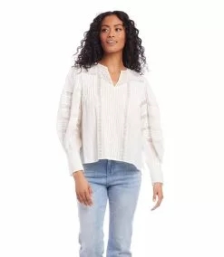 Karen Kane Blouson Sleeve Lace Top 18 Karen Kane Blouson Sleeve Lace Top -karen kane Sales Shop 1L70171 OWH 21632