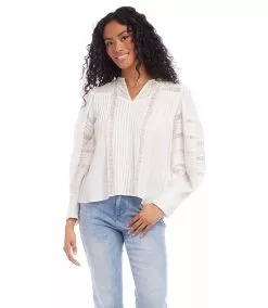 Karen Kane Blouson Sleeve Lace Top 17 Karen Kane Blouson Sleeve Lace Top -karen kane Sales Shop 1L70171 OWH 21636