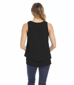 Karen Kane Layered Tank -karen kane Sales Shop 1l55188 black 002 421a8a7b d2ce 4d60 bc72 3ef8599da580