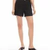 Karen Kane High Waist Pleated Shorts -karen kane Sales Shop 2L01556 BLK 001