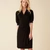 Karen Kane Short Sleeve Wrap Dress -karen kane Sales Shop 3L13097 black 001 89b49ff2 843c 4a6a af08 f34a04acb53f