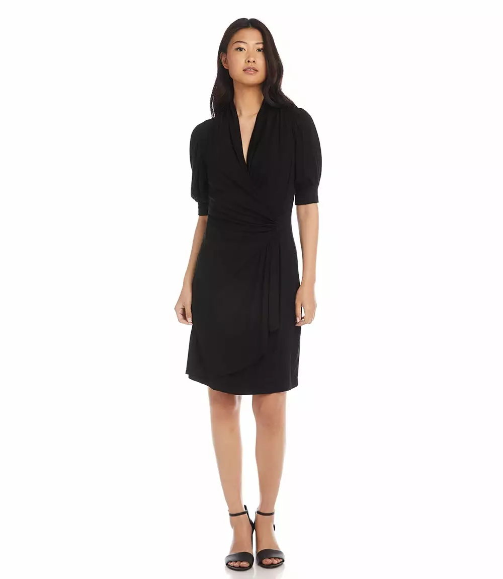 Karen Kane Short Sleeve Wrap Dress 8 Karen Kane Short Sleeve Wrap Dress - Image 6