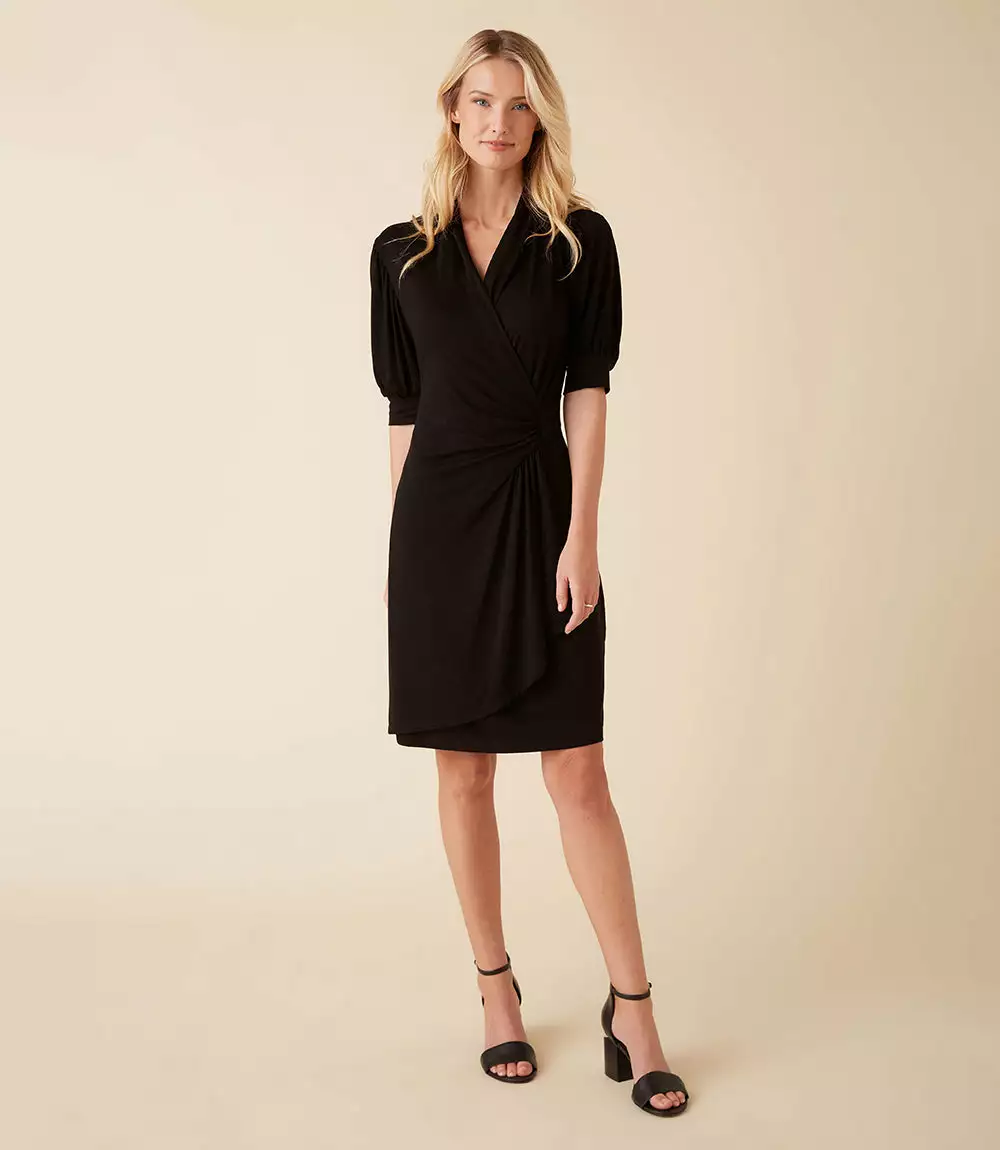 Karen Kane Short Sleeve Wrap Dress 9 Karen Kane Short Sleeve Wrap Dress - Image 7