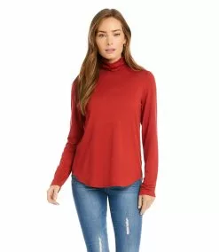 Karen Kane Long Sleeve Turtleneck