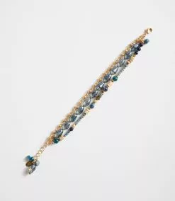 Karen Kane Beaded Multistrand Bracelet -karen kane Sales Shop B100027 BLU 2