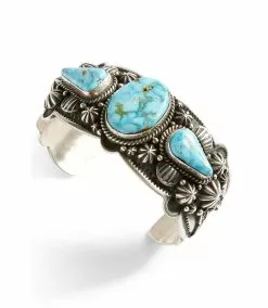 Karen Kane Kingman Turquoise Stone Cuff Bracelet -karen kane Sales Shop B100030 turqouise 002 1