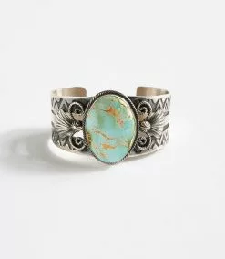 Karen Kane Turquoise Stone Cuff Bracelet