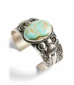 Karen Kane Turquoise Stone Cuff Bracelet -karen kane Sales Shop B100032 turqouise 002