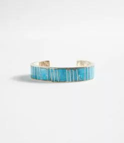 Karen Kane Turquoise Inlay Cuff Bracelet