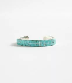 Karen Kane Turquoise Inlay Cuff Bracelet