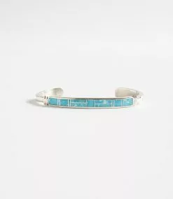 Karen Kane Turquoise Inlay Cuff Bracelet