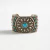 Karen Kane Embellished Turquoise Stone Cuff Bracelet -karen kane Sales Shop B100038 001
