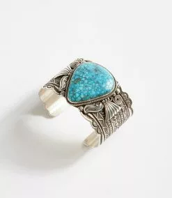 Karen Kane Turquoise Stone Cuff Bracelet -karen kane Sales Shop B100039 002