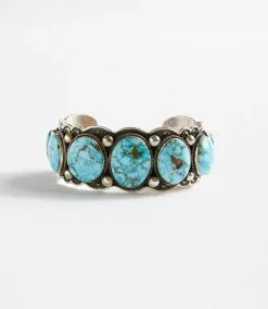 Karen Kane Multi-Stone Turquoise Stone Cuff Bracelet