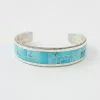 Karen Kane Sterling Silver Turquoise Inlay Cuff Bracelet -karen kane Sales Shop B200007 turquoise 001 2bbbd5a5 ba9e 48e6 9e28 9ea760c8d494