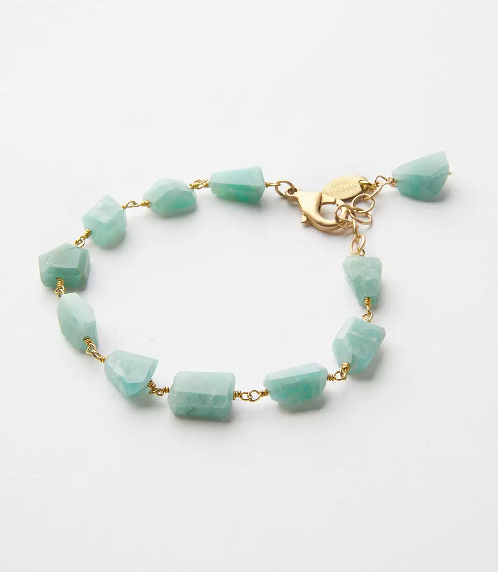 Karen Kane Amazonite Stone Bracelet 3 Karen Kane Amazonite Stone Bracelet