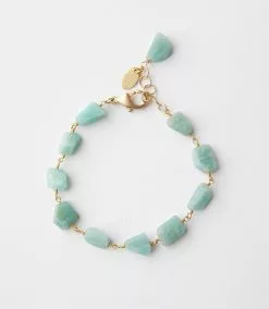 Karen Kane Amazonite Stone Bracelet 8 Karen Kane Amazonite Stone Bracelet -karen kane Sales Shop B200014 2