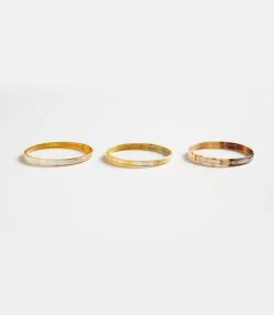Karen Kane Thin Horn Bangles, Set Of 3 -karen kane Sales Shop B200025 MUL 3