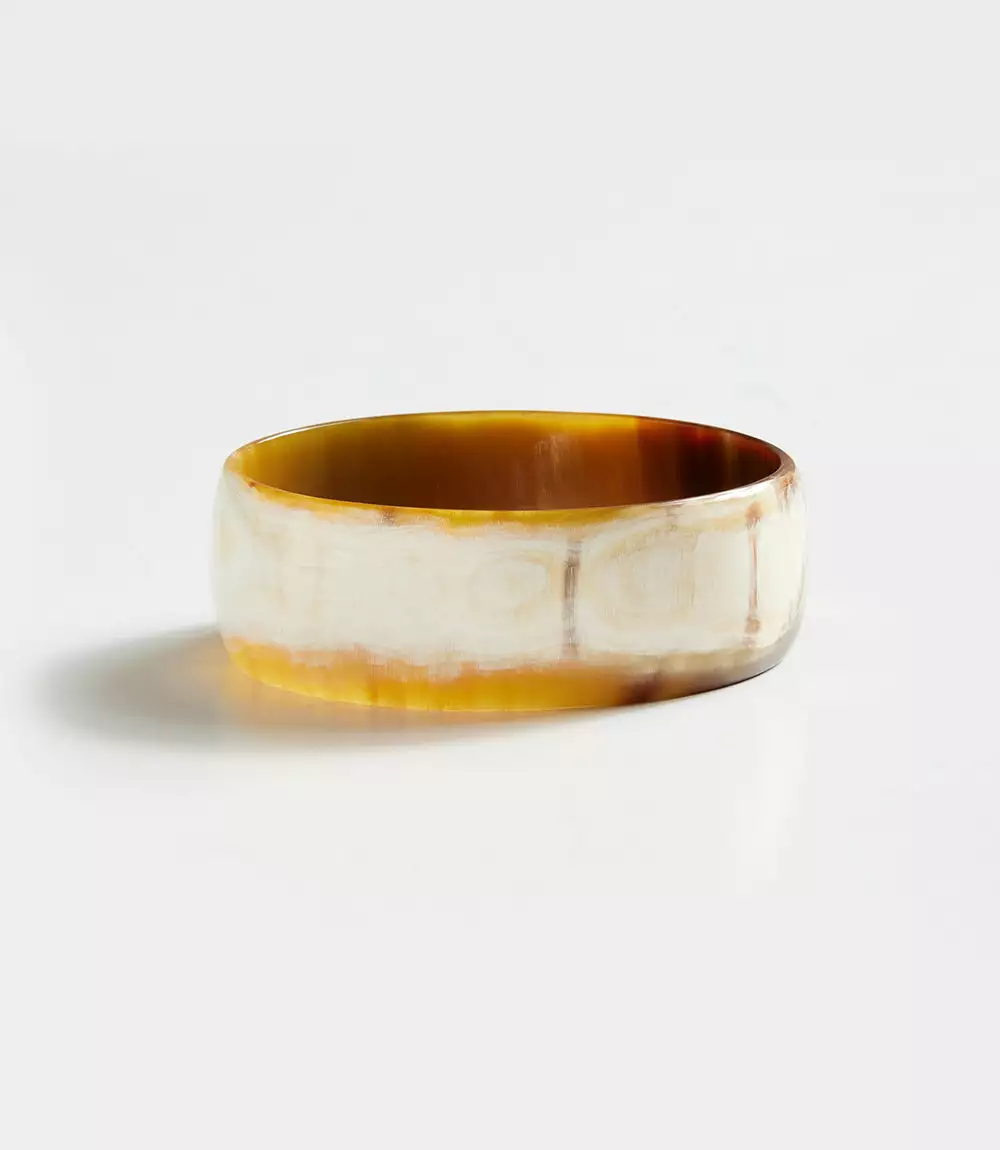 Karen Kane Wide Horn Bangle 6 Karen Kane Wide Horn Bangle - Image 4