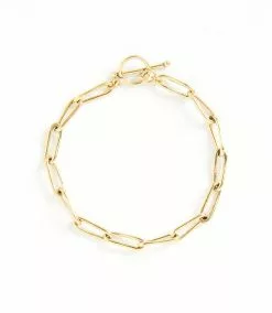 Karen Kane Thin Gold Chain Bracelet