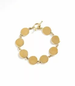 Karen Kane Gold Disc Station Braclet