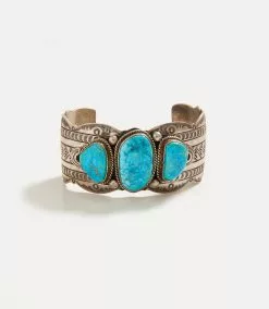 Karen Kane Turquoise Stone Cuff Bracelet