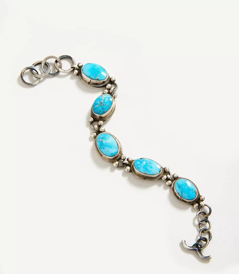 Karen Kane Turquoise Station Bracelet 4 Karen Kane Turquoise Station Bracelet - Image 2