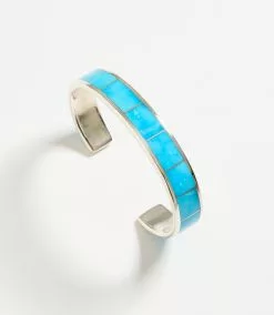 Karen Kane Turquoise Inlay Cuff Bracelet