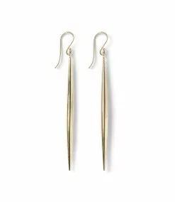 Karen Kane Kenyan Brass Earrings