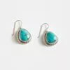Karen Kane Kingman Turquoise Drop Earrings -karen kane Sales Shop E100020 002