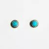 Karen Kane Turquoise Stud Earrings -karen kane Sales Shop E100023 TUR 1 1