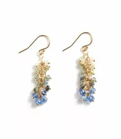 Karen Kane Beaded Cluster Earrings