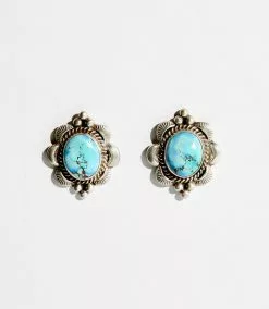 Karen Kane Turquoiose Stone Earrings
