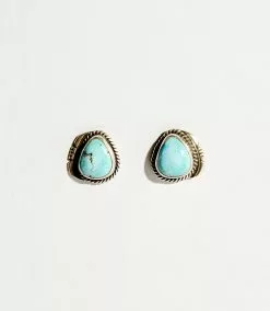 Karen Kane Turquoiose Stone Earrings