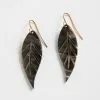 Karen Kane Horn Leaf Earrings -karen kane Sales Shop E200017 BLK