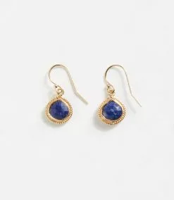 Karen Kane Lapis Stone Drop Earrings