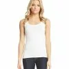 Karen Kane Petite Size Super Soft Tank -karen kane Sales Shop E26129P white 001 210d5d4c af9b 4020 8bb5 5f01448c7fc2