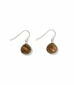 Karen Kane Gemstone Pear Drop Earrings