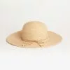 Karen Kane Contrast Tie Raffia Hat -karen kane Sales Shop H100007 natural 001 1