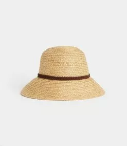Karen Kane Natural Bucket Hat