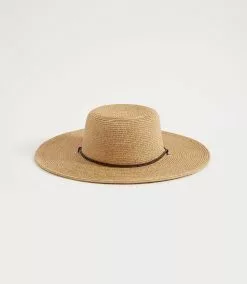 Karen Kane Classic Straw Sun Hat -karen kane Sales Shop H200010 NAT 2