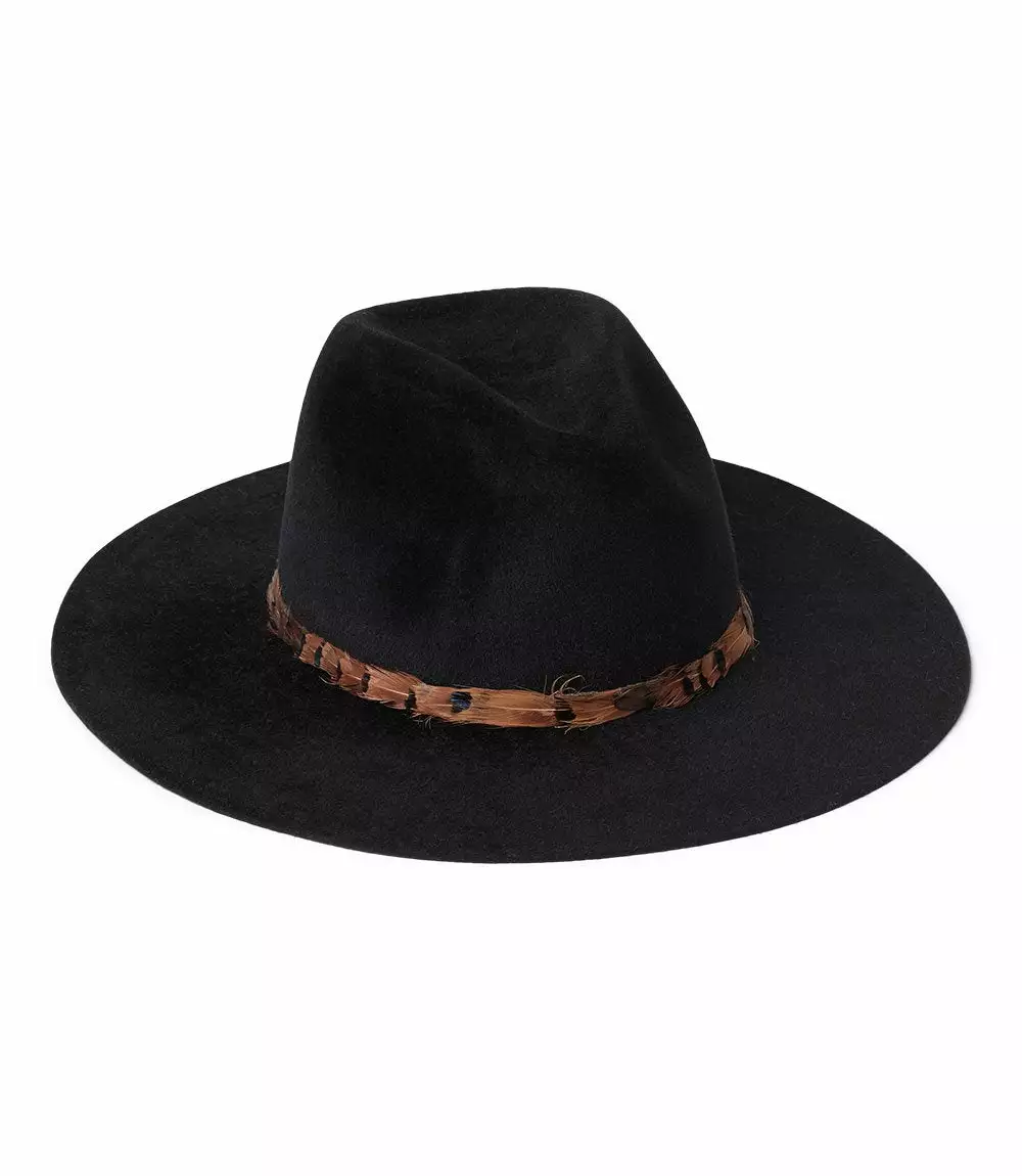 Karen Kane Feather Band Velour Hat 4 Karen Kane Feather Band Velour Hat - Image 2