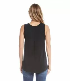 Karen Kane Tank Top -karen kane Sales Shop L12175 black 003 de23679b c212 413c 91f7 36ef3970b884