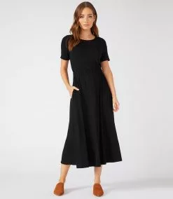 Karen Kane Artisan Dress -karen kane Sales Shop L13000 black 008 ad9713b7 3bfa 4111 9667 53a123974198