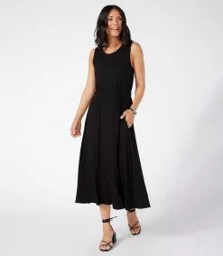 Karen Kane Sleeveless Artisan Dress -karen kane Sales Shop L13001 black 005 0eb1d327 9610 4546 a333 fff825add50a