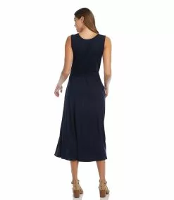 Karen Kane Sleeveless Artisan Dress -karen kane Sales Shop L13001 navy 002 a9ad8279 6715 4a6d bd99 02ec7450af76
