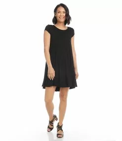 Karen Kane Maggie Trapeze Dress -karen kane Sales Shop L13343 BLK 0935 1e074dc3 7845 407e 8988 c1fa696ae21f