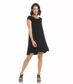 Karen Kane Maggie Trapeze Dress -karen kane Sales Shop L13343 BLK 0937 523ff58a 7803 4727 8a53 874919d217c1